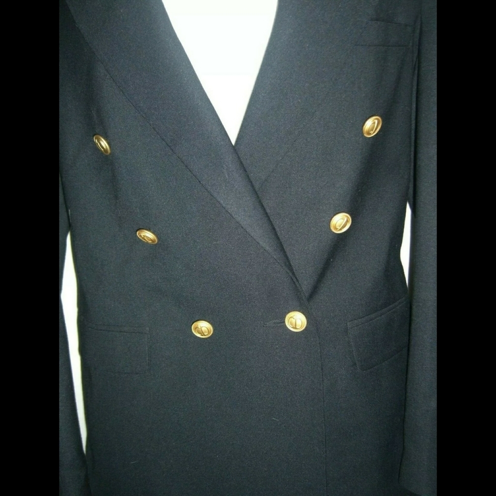 Vintage Christian Dior Jeune Homme Navy Blazer VTG - Picture 4 of 9